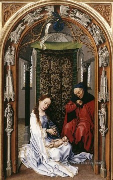 Retable de Miraflores panneau de gauche Rogier van der Weyden Peinture à l'huile